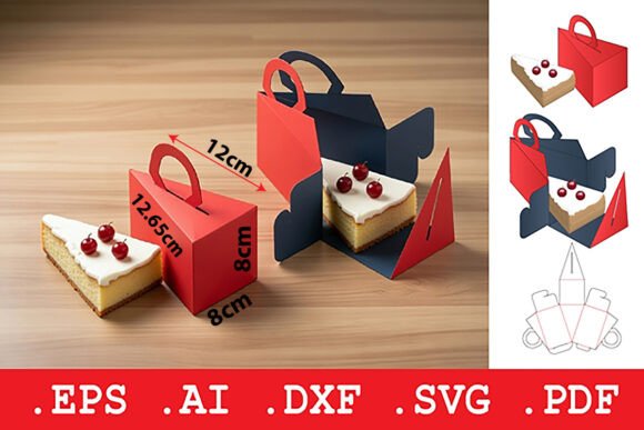Cake Slice Carry Box: Design-Forward Packaging for Sweet Success