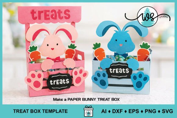 Easter Bunny Candy Treat Box Template: A Practical Guide for Crafters