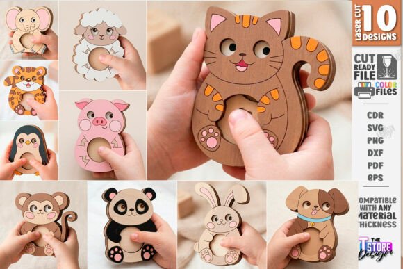 Exploring the World of Wooden Animal Toy Laser Cut Bundles: A Creative and Educational Resource for Makers and Parents