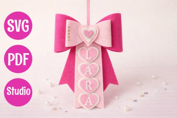 Felt Birth Announcement Bow Template: Crafting Timeless Keepsakes for Newborn Celebrations