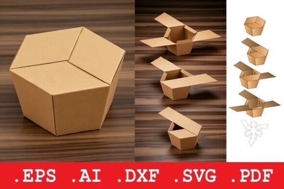 Hexagonal Folding Takeaway Box: A Practical Packaging Solution