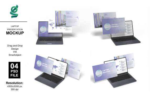 Laptop Presentation Mockups Made Simple