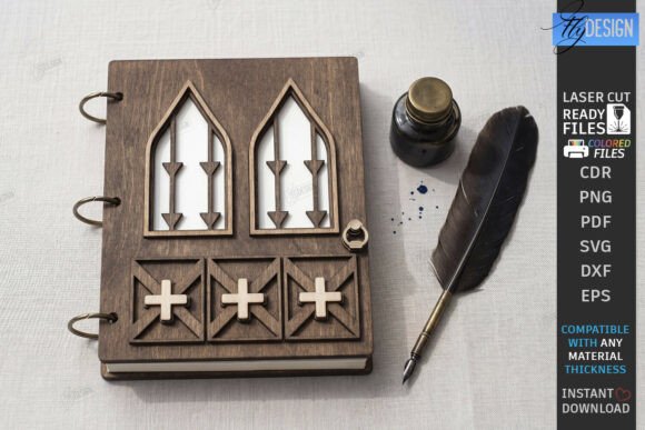 Miniature Door Notebook Cover Laser Cut: A Creative Addition to Personalized Journaling and Productivity