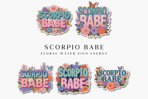 Scorpio Babe Set: Elevate Your Designs with Intensity and Mystery