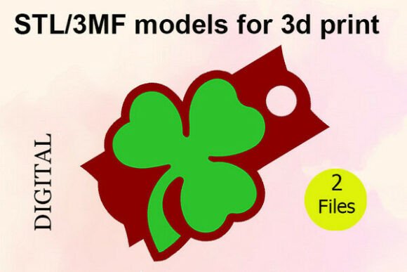 Shamrock 40 OZ Tumbler Topper STL 3MF Files – A Festive 3D Print for St. Patrick’s Day Celebrations