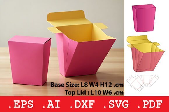 Tapered Popcorn Style Folding Gift Box: A Practical Packaging Solution for Retail and Gifting