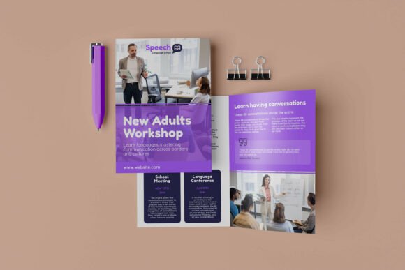 Understanding the A4 Bi-Fold Mockup: A Practical Tool for Professional Presentations