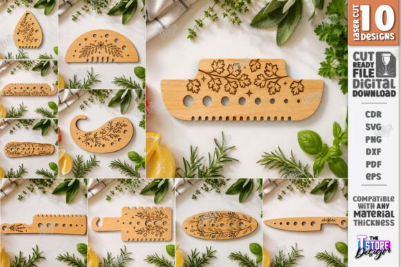 Wooden Herb Strippers Laser Cut Bundle: A Practical Guide for Makers and Kitchen Craft Enthusiasts